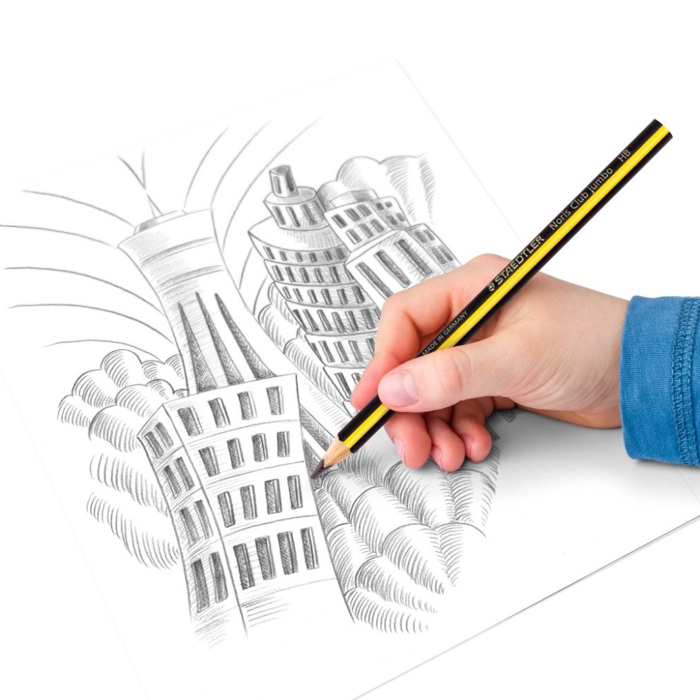 LÁPIZ GRAFITO STAEDTLER NORIS JUMBO 119