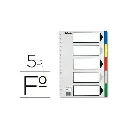 JUEGO DE 5 SEPARADORES Folio PLASTICO 2.webp