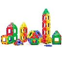 CONSTRUCCIÓN GIGANTE POLYDRON RECICLADA 80 Piezas 2.webp