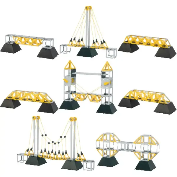 CONSTRUCCIÓN POLYDRON PUENTES STEM 134 PIEZAS 2.webp