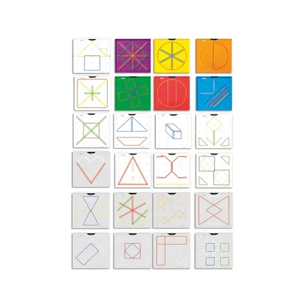 GEOPLANOS COLOR 15x15 SET 6 2.webp