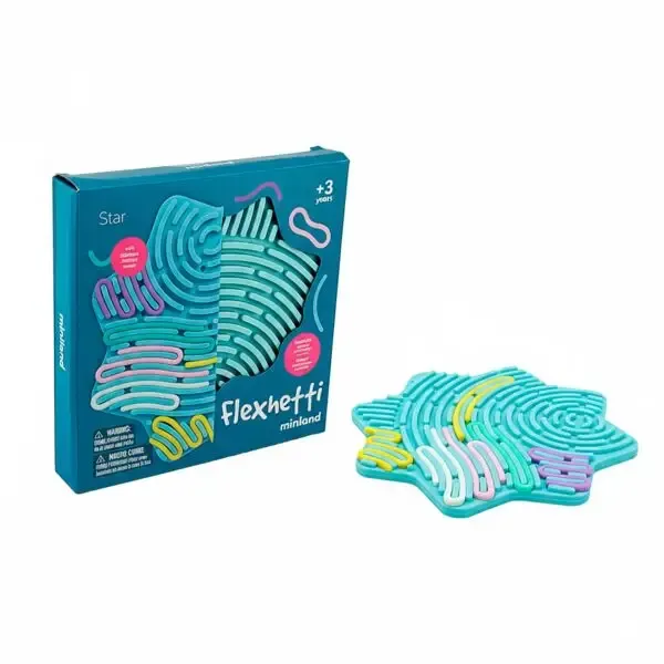 PUZZLE DE SILICONA FLEXHETTI ESTRELLA MINILAND 3.webp
