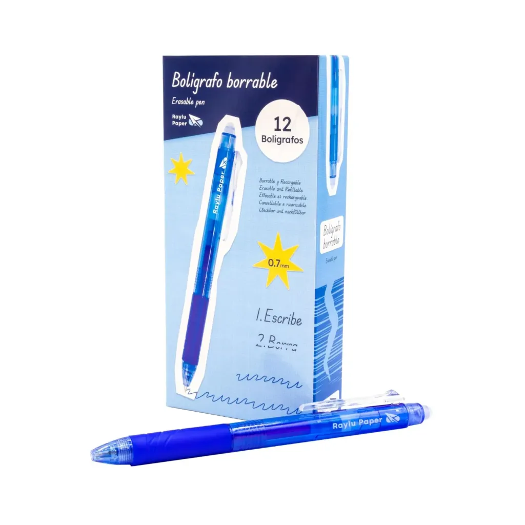[080997] BOLÍGRAFO IGNETE BORRABLE AZUL
