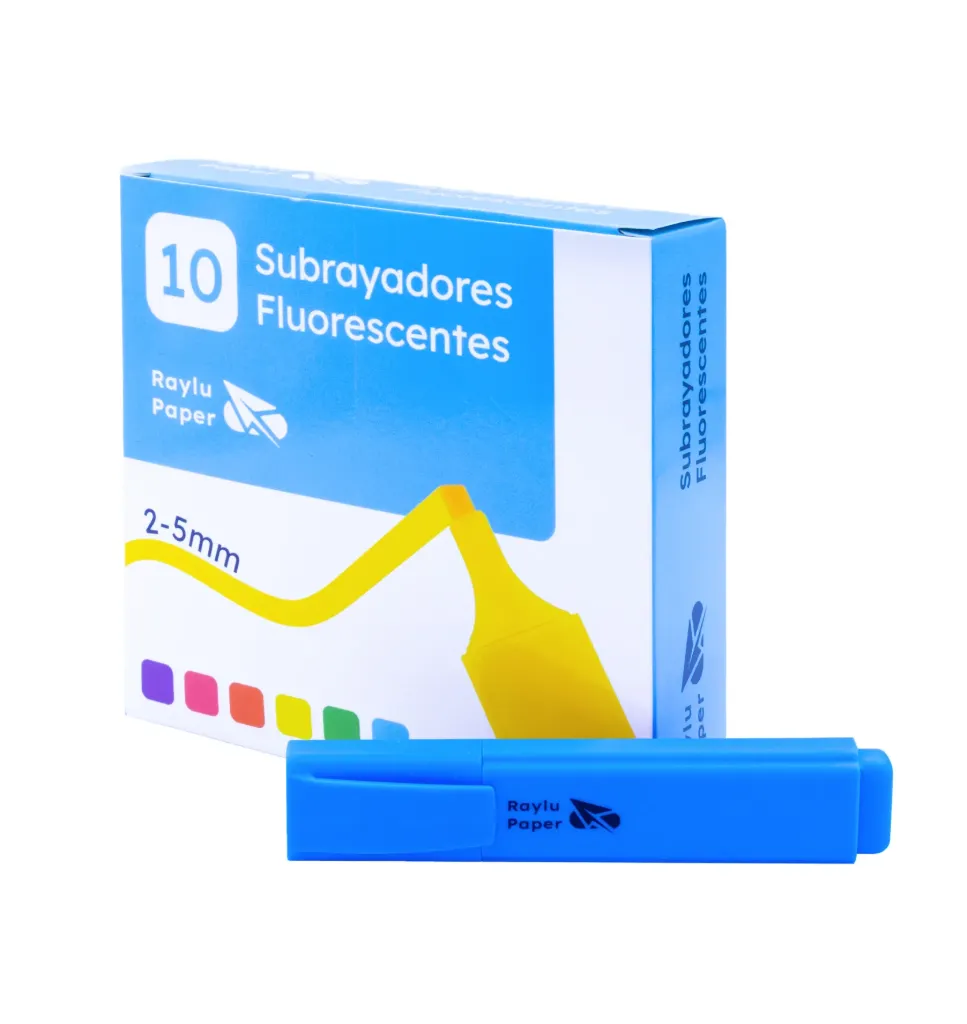 [081528] MARCADOR FLUORESCENTE RAYLIGHT NEÓN AZUL