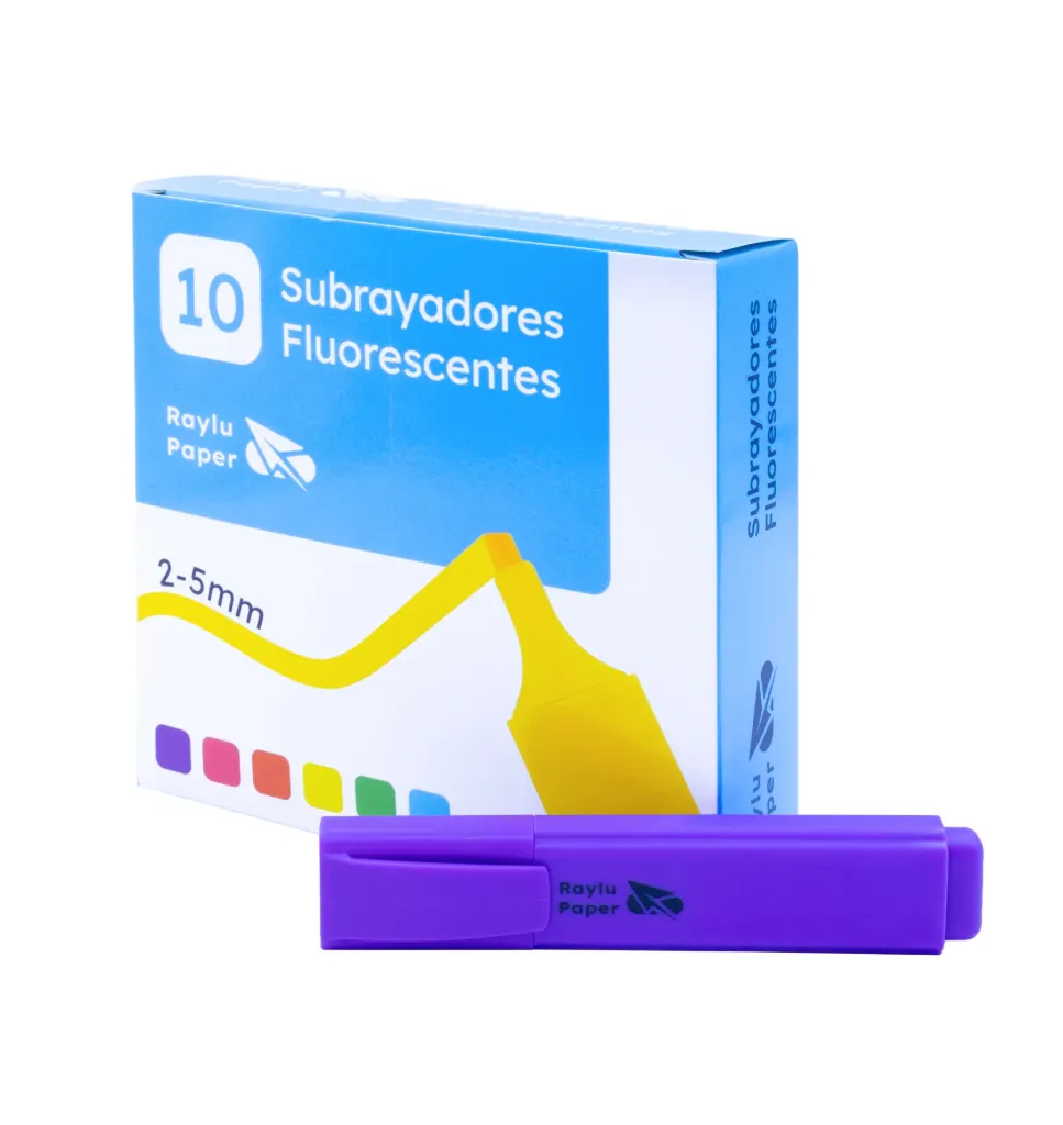 [081531] MARCADOR FLUORESCENTE RAYLIGHT NEÓN VIOLETA