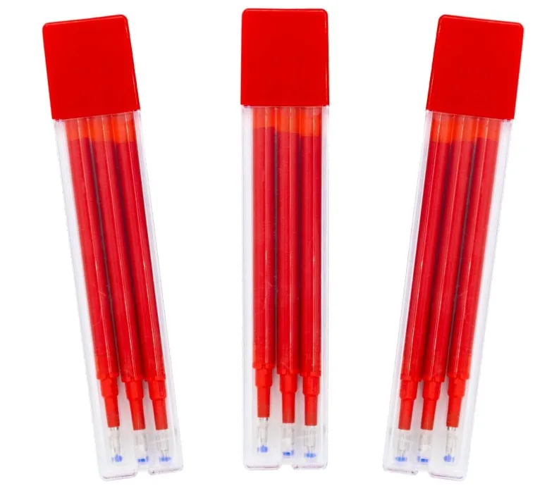 RECAMBIO BOLÍGRAFO IGNETE BORRABLE ROJO Pack 9