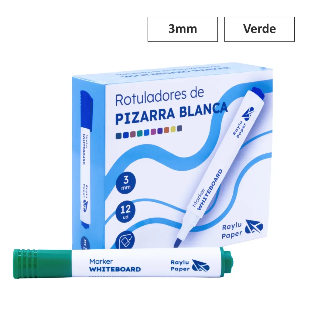 [081443] ROTULADOR DE PIZARRA BLANCA FLOW VERDE