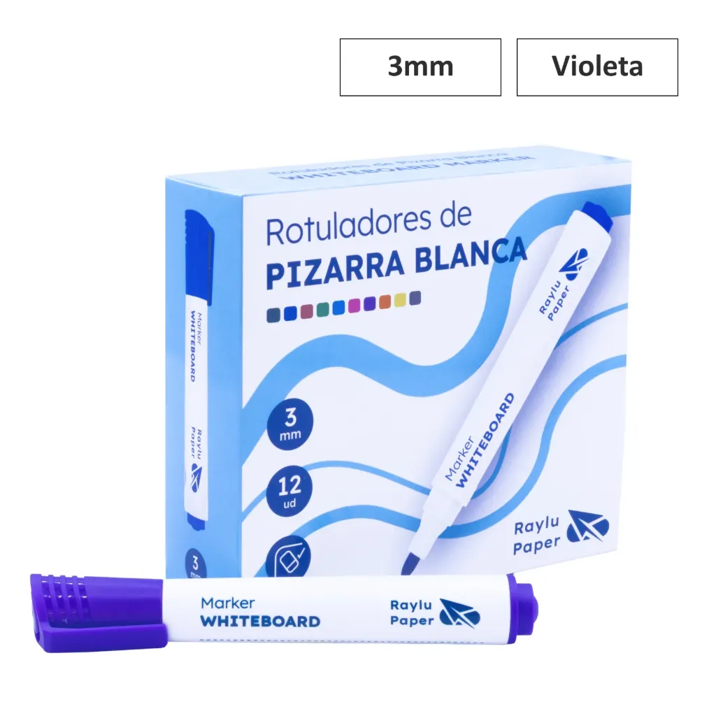 [704352] ROTULADOR DE PIZARRA BLANCA FLOW VIOLETA