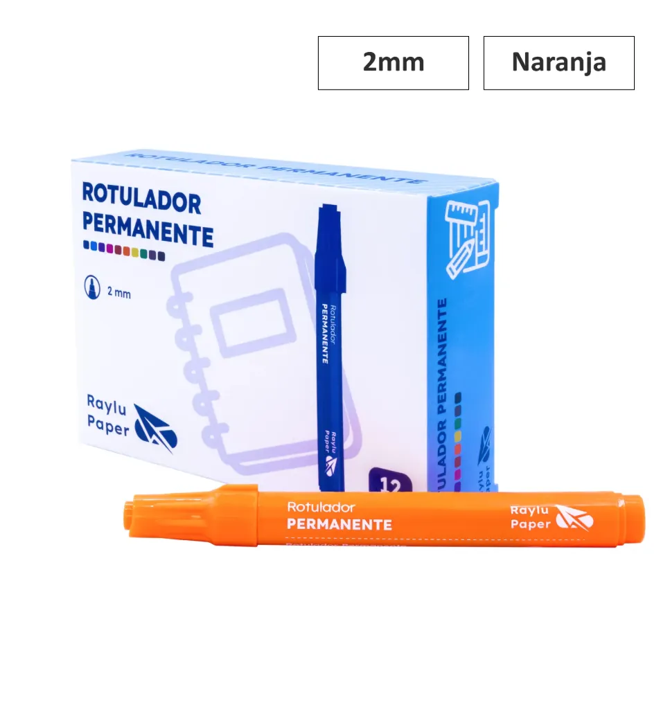 [081274] ROTULADOR PERMANENTE ULTRAINK PUNTA GRUESA NARANJA