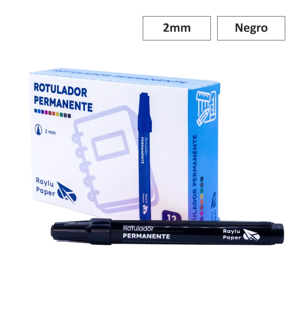 [080299] ROTULADOR PERMANENTE ULTRAINK PUNTA GRUESA NEGRO