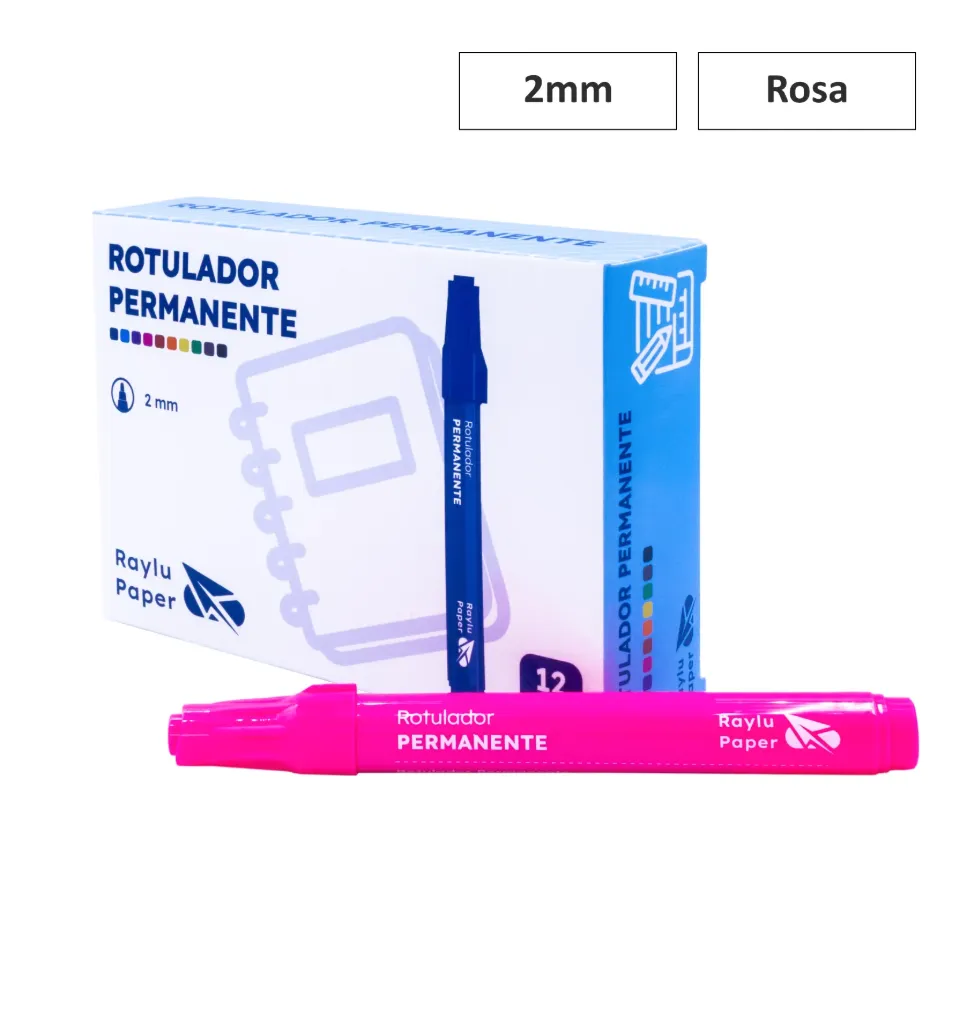 [081273] ROTULADOR PERMANENTE ULTRAINK PUNTA GRUESA ROSA