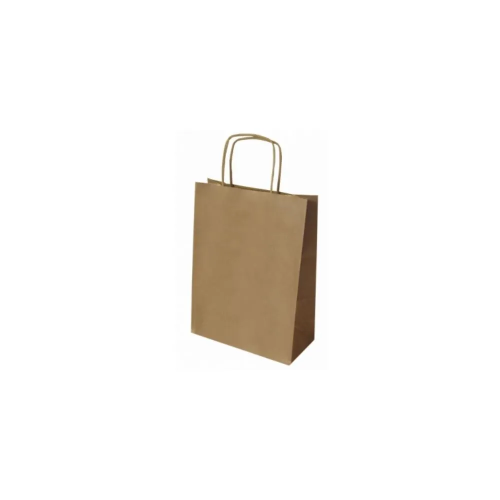 [028530] BOLSA PAPEL 27x12x37 MARRÓN KRAFT