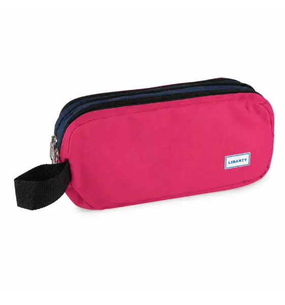 [825514] ESTUCHE ESCOLAR 3 CREMALLERAS SURTIDO