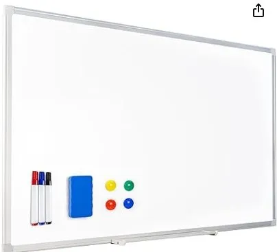 [220468] PIZARRA BLANCA MAGNÉTICA ECO 60x90cm