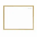 PIZARRA BLANCA MARCO MADERA ECO 30x40