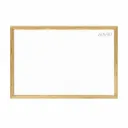 PIZARRA BLANCA MARCO MADERA ECO 60x90