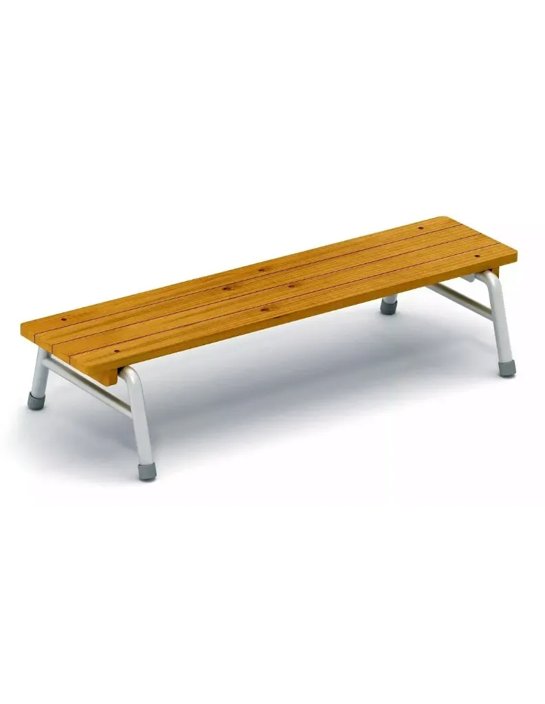 [60638] BANCO EXTERIOR 120cm APILABLE
