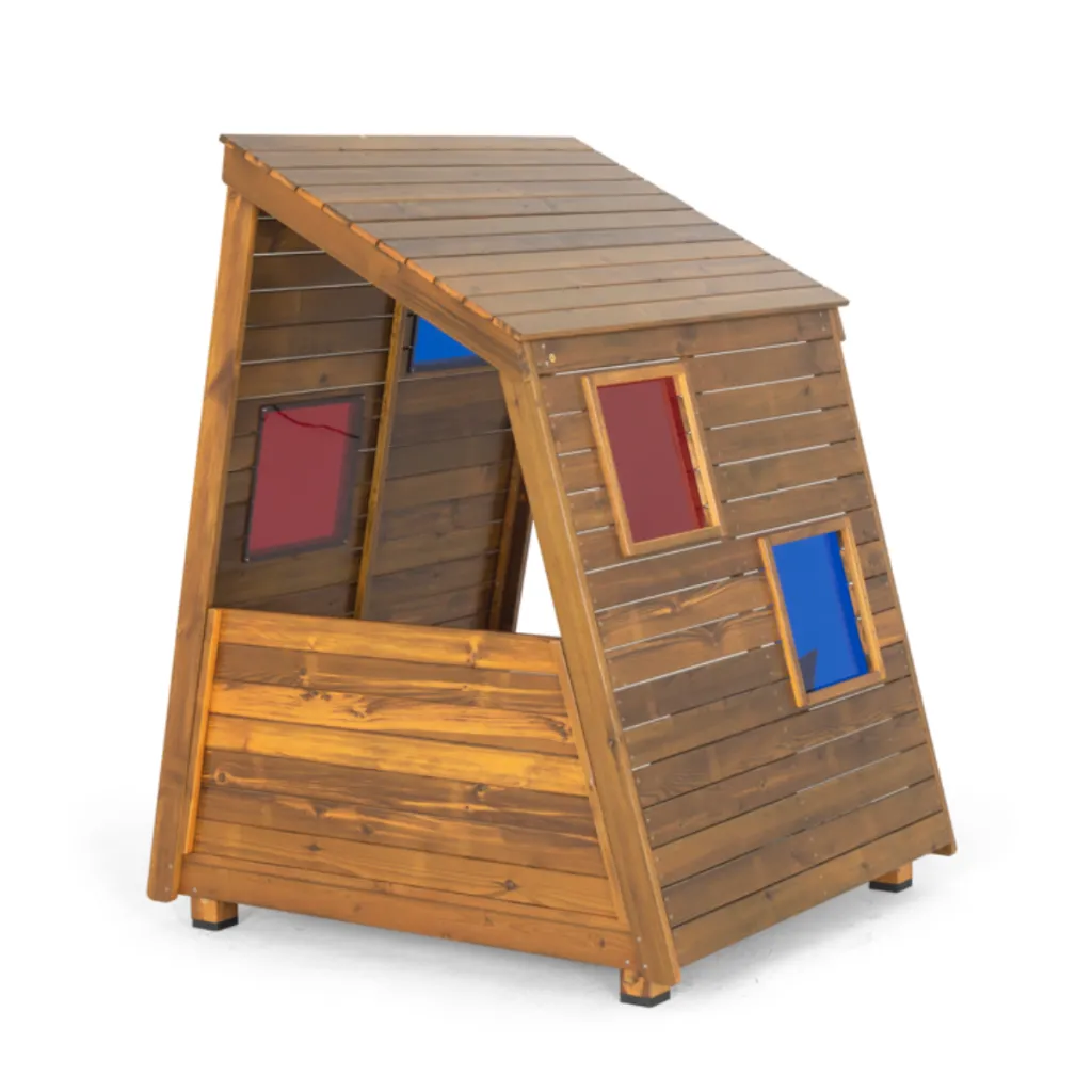 [DW10218] CABAÑA DE CALMA CON VENTANAS DE COLORES
