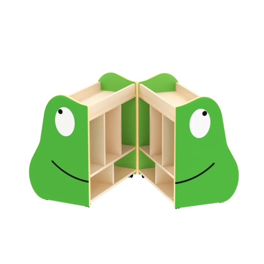CARRO MÓVIL DOBLE PARA LIBROS - RANA