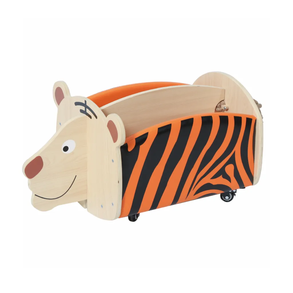 CARRO MÓVIL PARA LIBROS - TIGRE