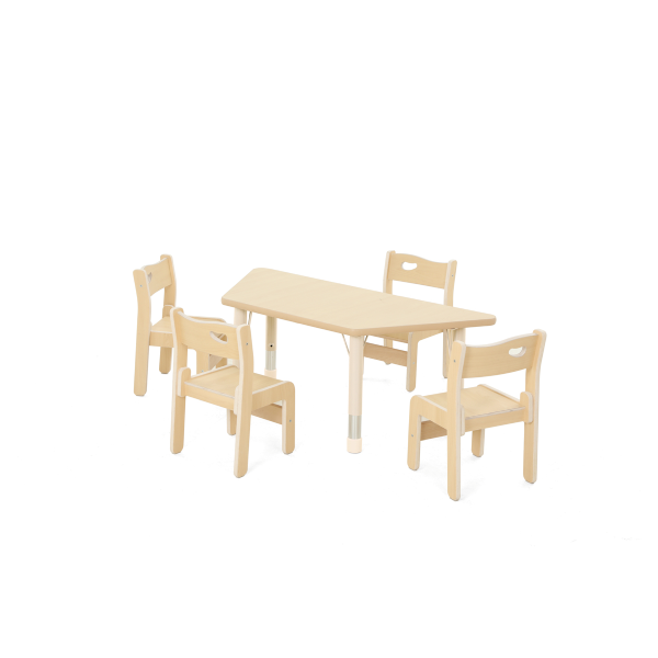[DW10308] MESA INFANTIL TRAPEZOIDAL HPL REGULABLE TALLA 0-4
