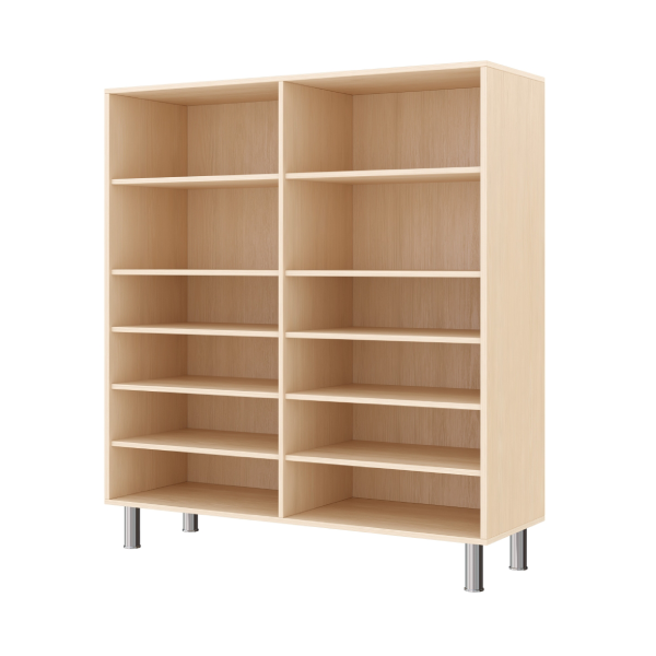 MUEBLE ALTO 120 CON 12 HUECOS ABIERTOS CON PATAS