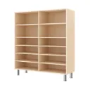 MUEBLE ALTO 120 CON 12 HUECOS ABIERTOS CON PATAS