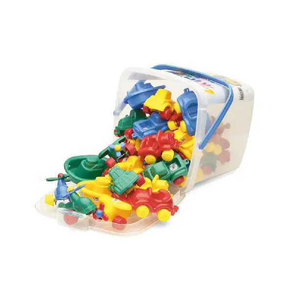 [70779] CUBO DE VEHÍCULOS MINI - VIKING 30 PIEZAS