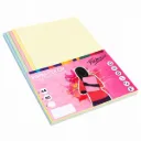 PAPEL COLOR A4 SURTIDO SUAVE 100h