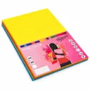 PAPEL COLOR A4 SURTIDO VIVO 100h
