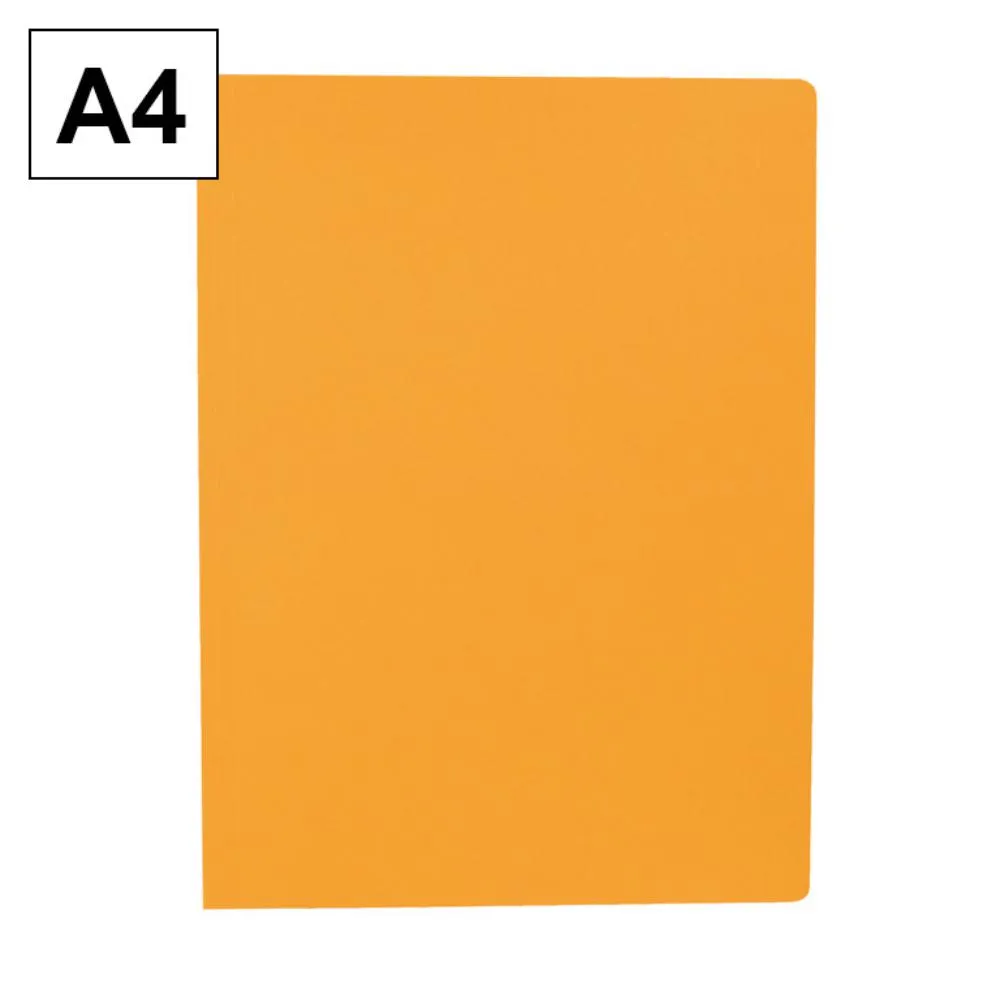 [180006] SUBCARPETA A4 NARANJA 180gr 50u