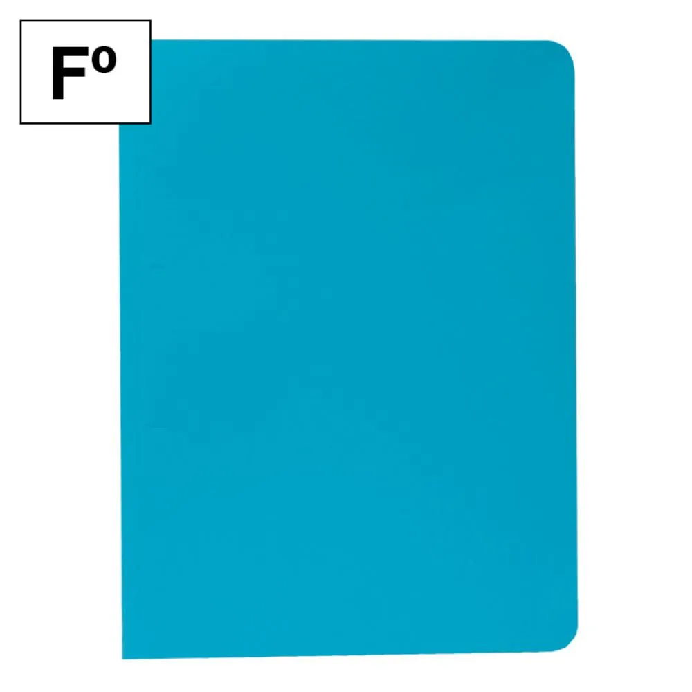 SUBCARPETA Folio AZUL 180gr 50u