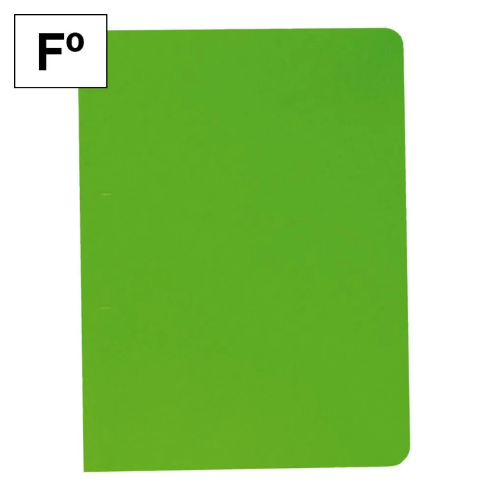 [180014] SUBCARPETA Folio VERDE 180gr 50u