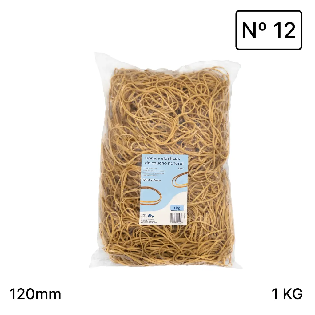 [040217] GOMAS ELÁSTICAS Ø120x2mm BOLSA 1Kg