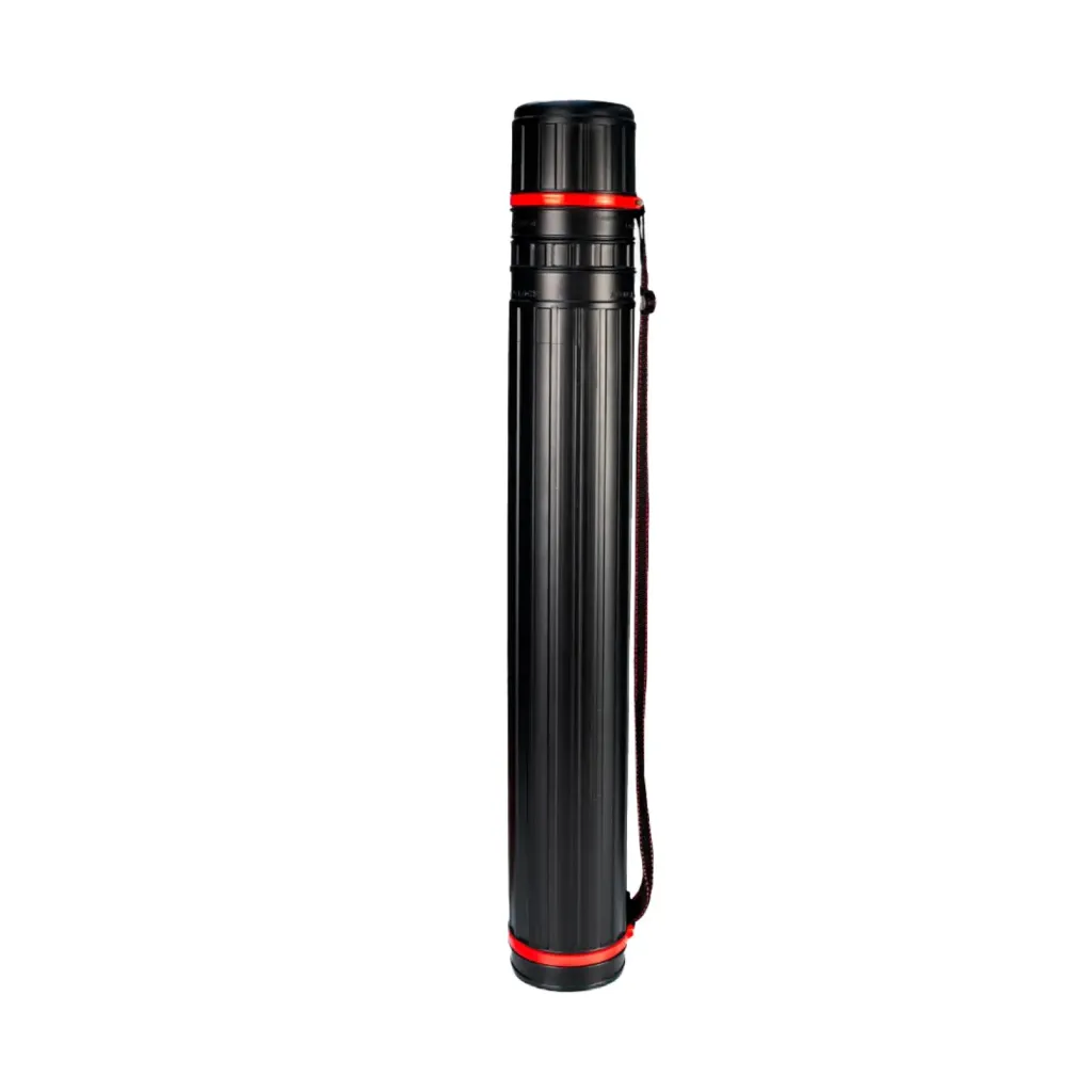 TUBO PORTAPLANOS Y DIBUJOS NEGRO 78-135cm