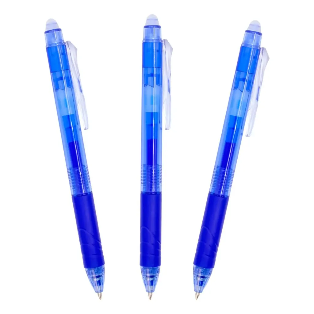 BOLÍGRAFO IGNETE BORRABLE AZUL Pack 3