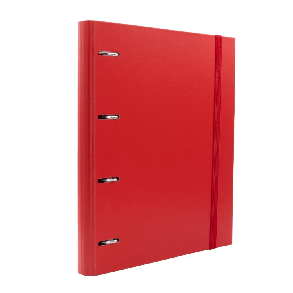 CARPEBLOCK 4 ANILLAS ROJO