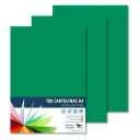 CARTULINA A4 RAYLU VERDE PINO PAQUETE DE 100u