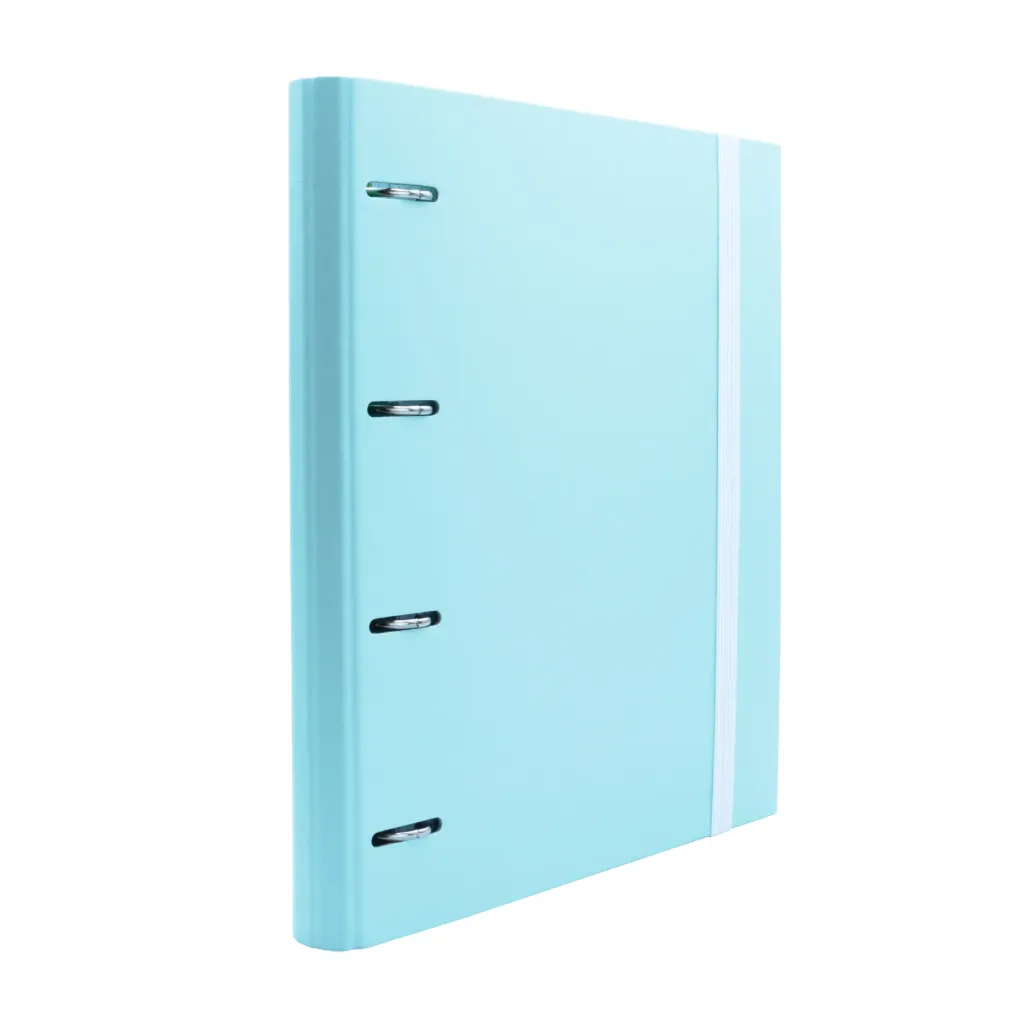 [209369] CARPEBLOCK 4 ANILLAS VERDE PASTEL