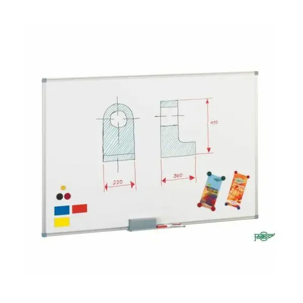 PIZARRA BLANCA MAGNÉTICA ECO 120x150