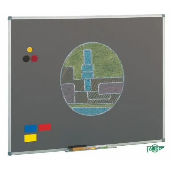 PIZARRA GRIS MAGNÉTICA 122x100