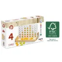 CUATRO EN RAYA - MADERA FSC