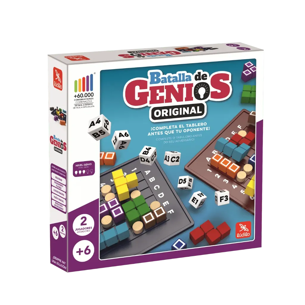 [710414] JUEGO DE MESA BATALLA DE GENIOS ORIGINAL