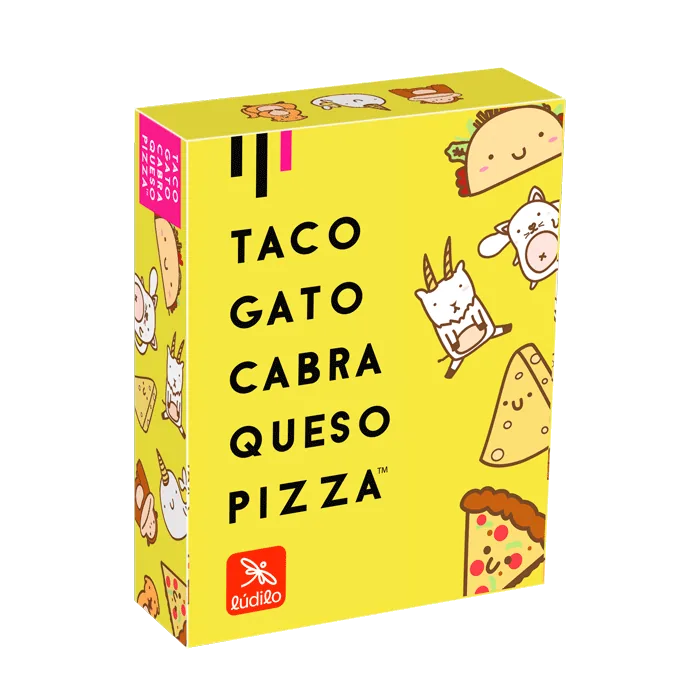 JUEGO DE CARTAS TACO, GATO, CABRA, QUESO, PIZZA