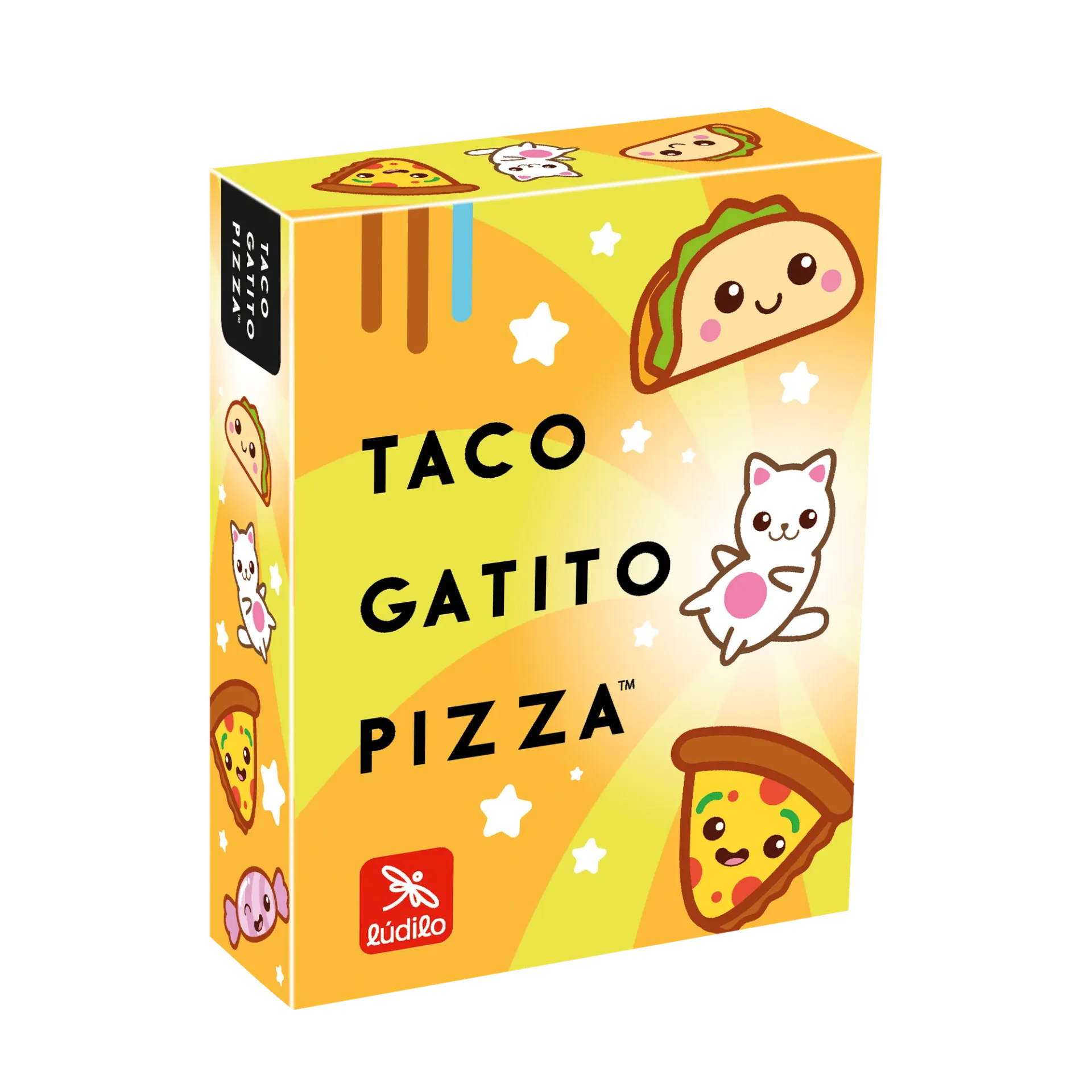 JUEGO DE CARTAS TACO, GATITO, PIZZA