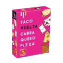 JUEGO DE CARTAS TACO, VUELTA, CABRA, QUESO, PIZZA