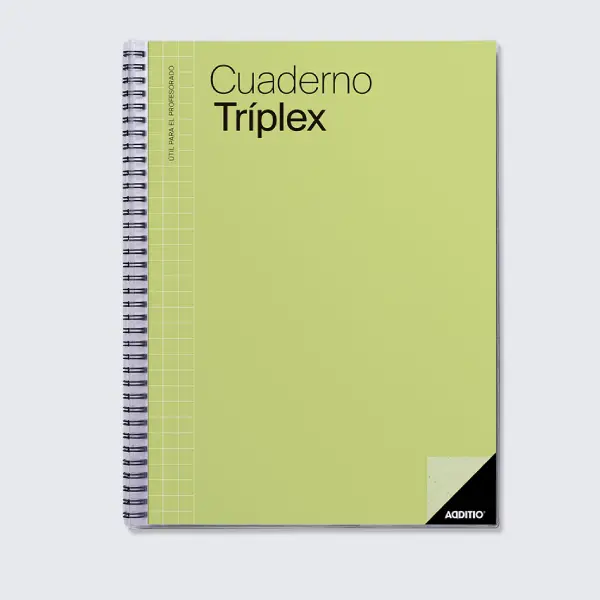 CUADERNO TRÍPLEX ADDITIO