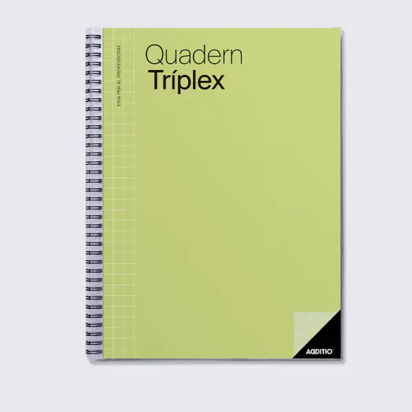 [028778] QUADERN TRÍPLEX ADDITIO