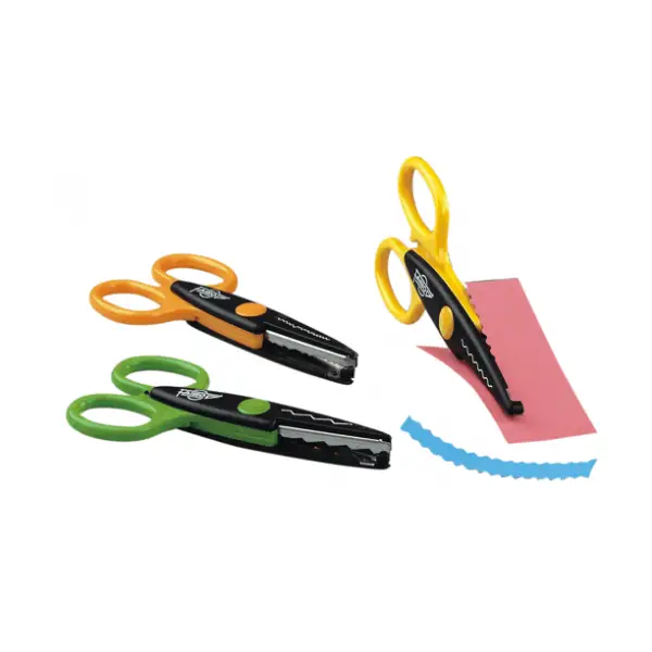 TIJERA ESCOLAR ZIG-ZAG Pack 7u