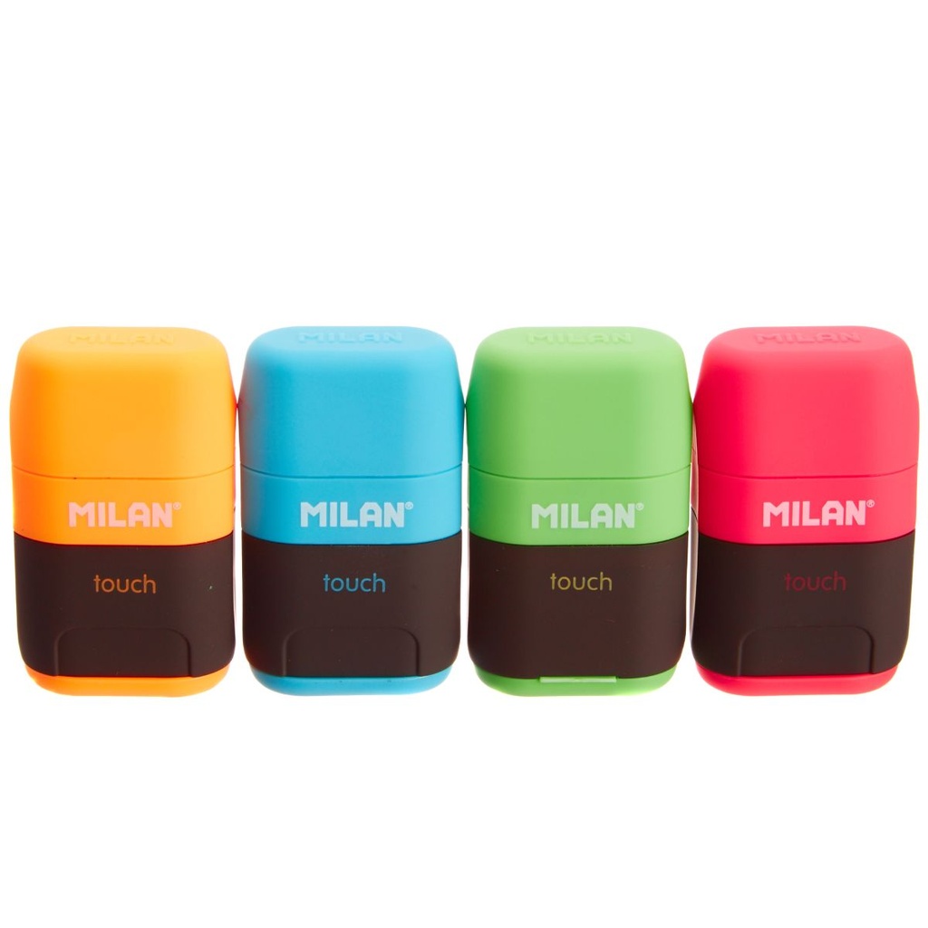 SACAPUNTAS CON GOMA MILAN COMPACT